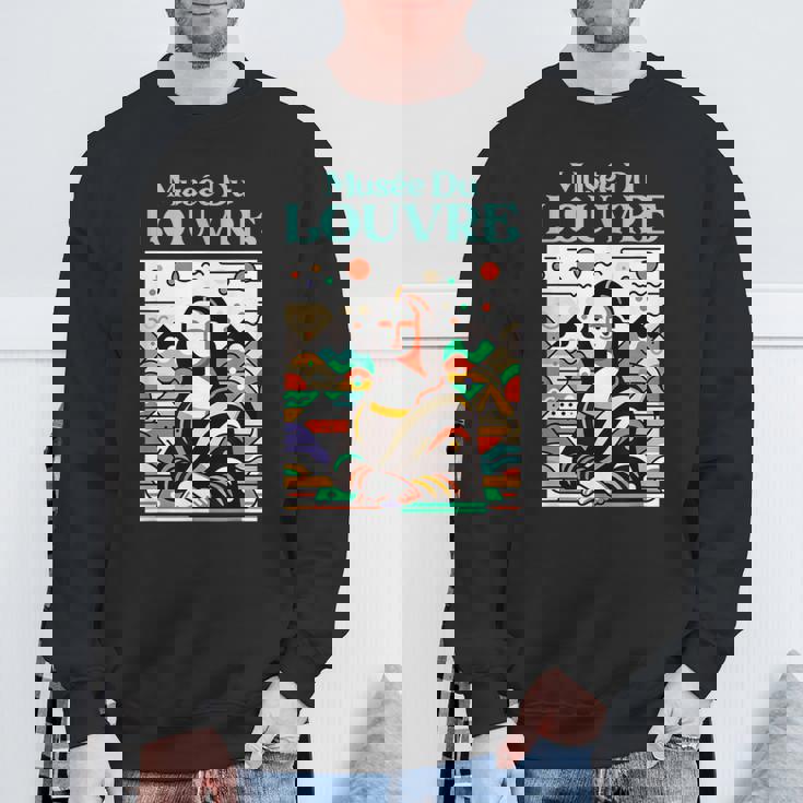 ルーヴル美術館 アールデコ モナリザ スウェットシャツ 高齢者への贈り物