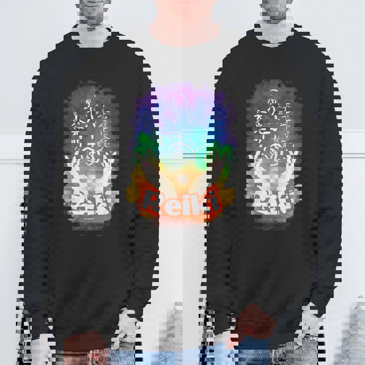 レイキのシンボル スウェットシャツ 高齢者への贈り物