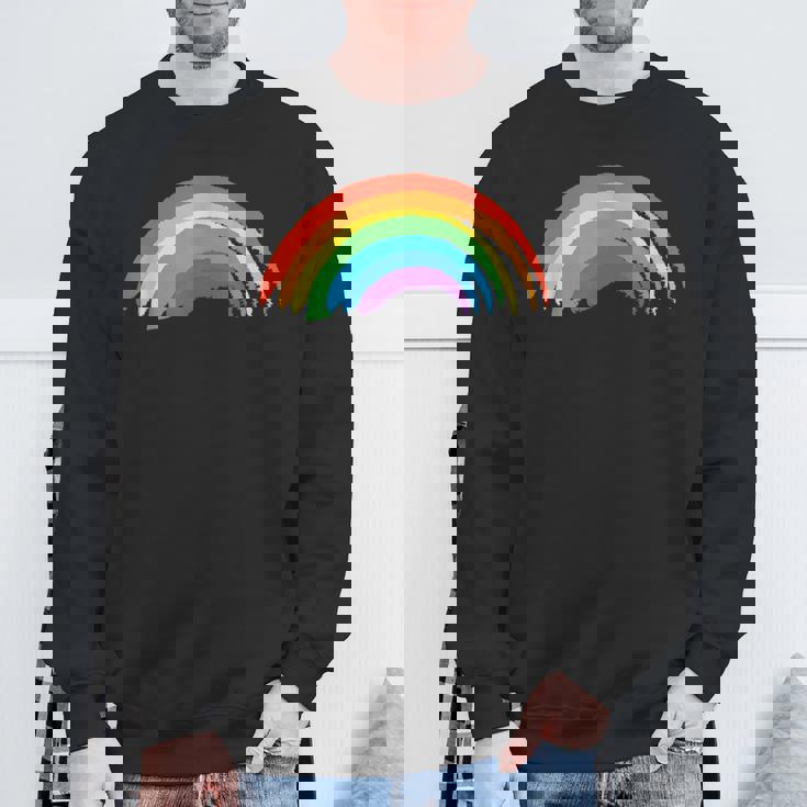 レインボーデザイン レインボー スウェットシャツ 高齢者への贈り物