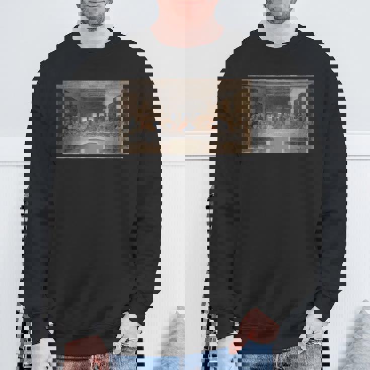 レオナルド・ダ・ヴィンチ作 最後の晩餐L'ultima Cena スウェットシャツ 高齢者への贈り物