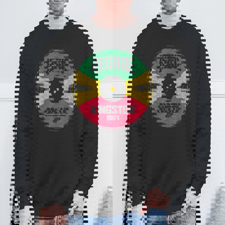 レゲエ ミュージック ビニールレコード キングストン ジャマイカ ヴィンテージ ジャマイカ スウェットシャツ 高齢者への贈り物