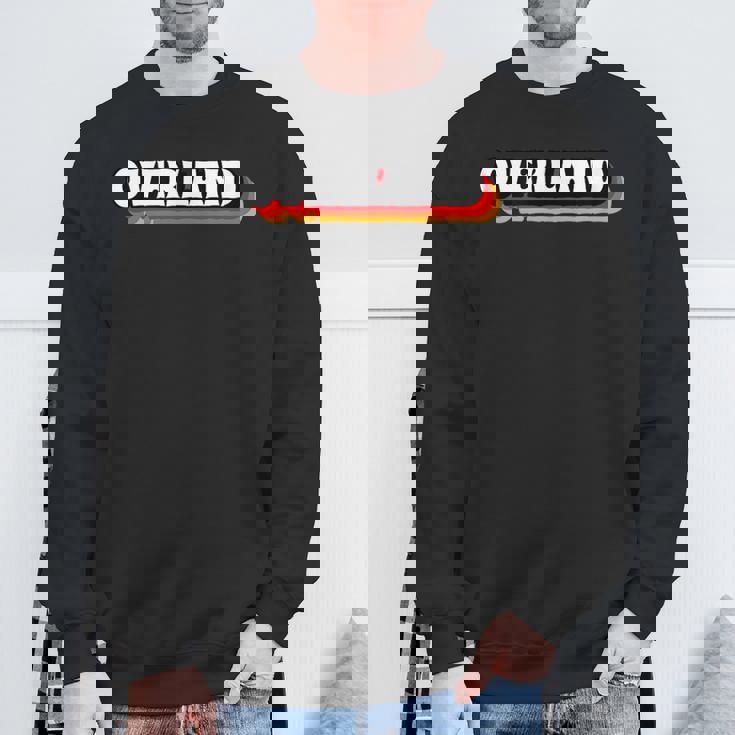 レトロ オーバーランド スウェットシャツ 高齢者への贈り物