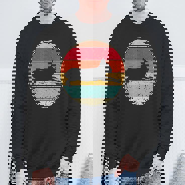 レトロ パタゴニア ヴィンテージ パタゴニアン シルエット 動物 動物園 スウェットシャツ 高齢者への贈り物