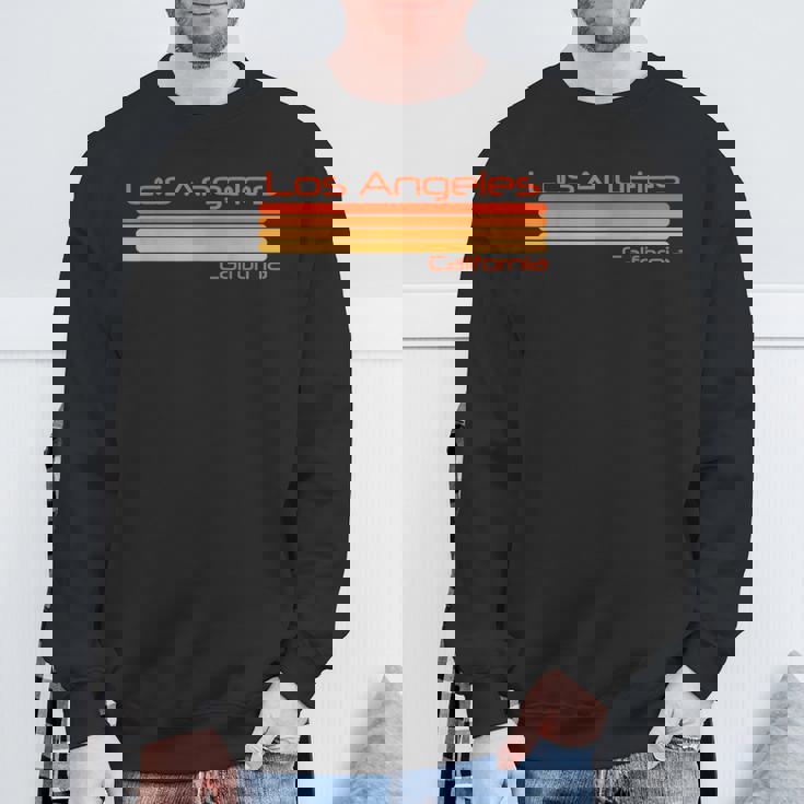 レトロ ロサンゼルス カリフォルニア スウェットシャツ 高齢者への贈り物