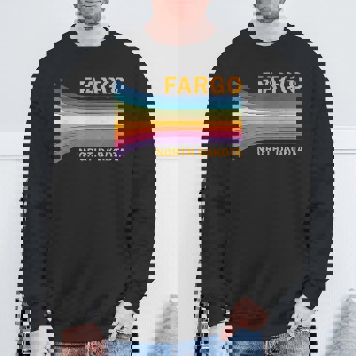 レトロ ヴィンテージ 70年代ファーゴ ノースダコタ スウェットシャツ 高齢者への贈り物