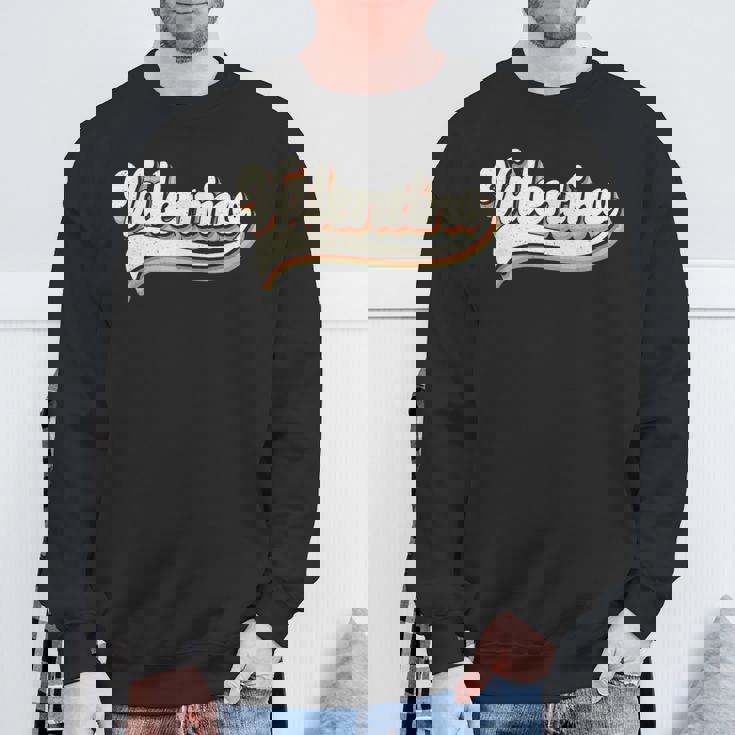 レトロ ヴィンテージ ヴァレンティーノ スウェットシャツ 高齢者への贈り物