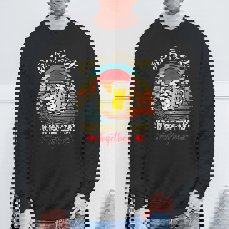 レトロ ヴィンテージ 父の日 初めての父の日 一緒に スウェットシャツ 高齢者への贈り物