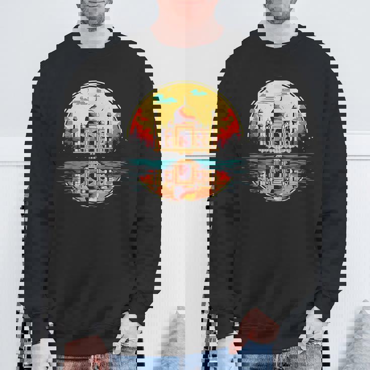 レトロスタイルのタージマハル。 スウェットシャツ 高齢者への贈り物