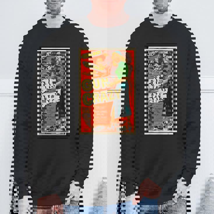 レトロヴィンテージガンクレイジーキル クレイジースリル クレイジー映画 スウェットシャツ 高齢者への贈り物