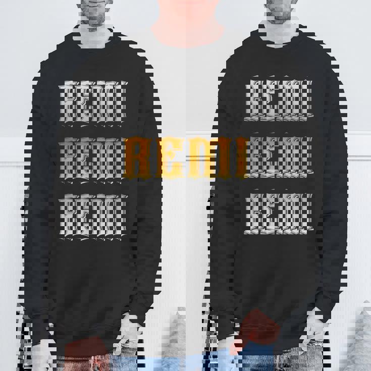 レミ 名前 ヴィンテージ レトロ 誕生日 スウェットシャツ 高齢者への贈り物