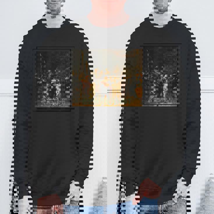 レンブラント、ナイトウォッチ スウェットシャツ 高齢者への贈り物