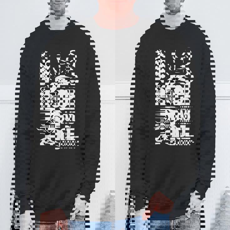 ロカビリー 50年代 ロックンロール ダンスパーティー ソック ホップ ミュージック 60年代 スウェットシャツ 高齢者への贈り物