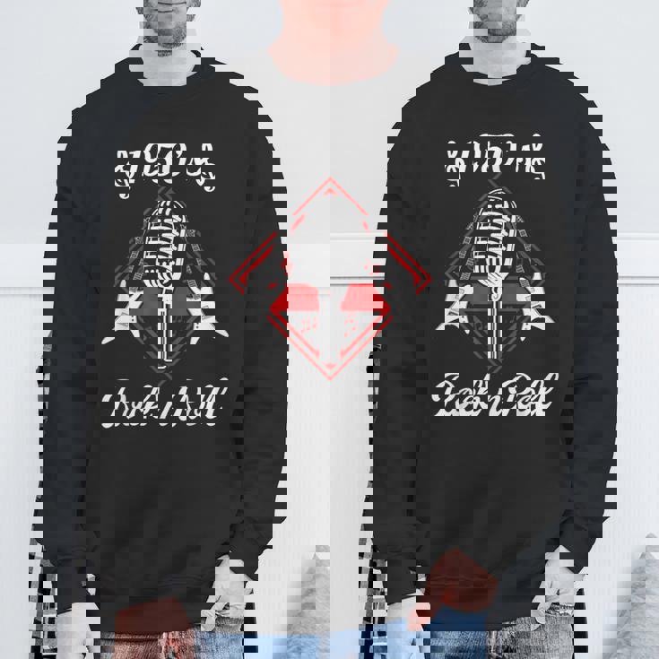 ロカビリー 50年代 ロックンロール 音楽 スウェットシャツ 高齢者への贈り物