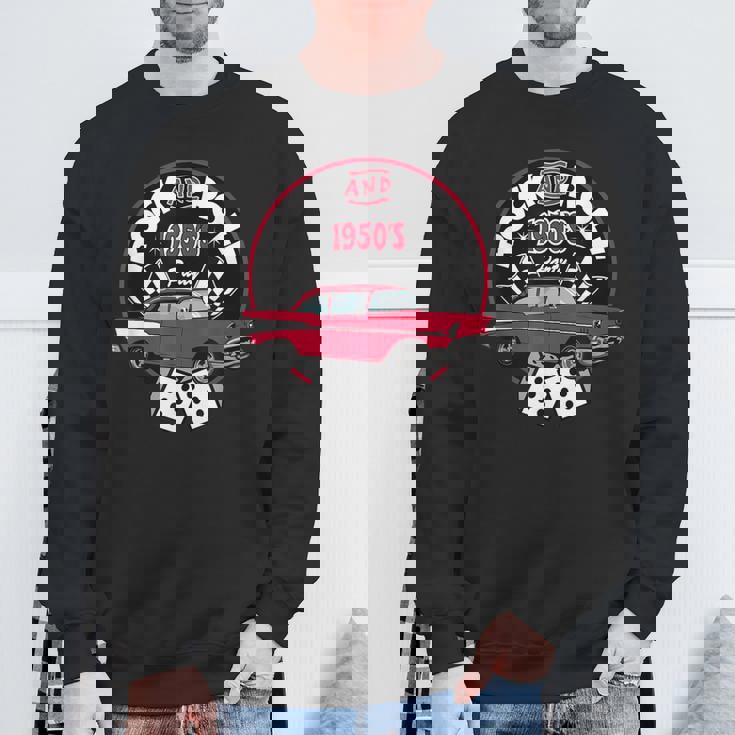 ロカビリーock Hop Dance 1950年代 パーティーコスチューム Doo Wop 50年代 スウェットシャツ 高齢者への贈り物