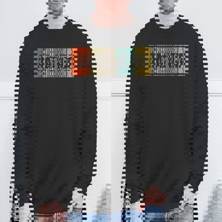 ロシア名アナスタシアまたはナスティア スウェットシャツ 高齢者への贈り物