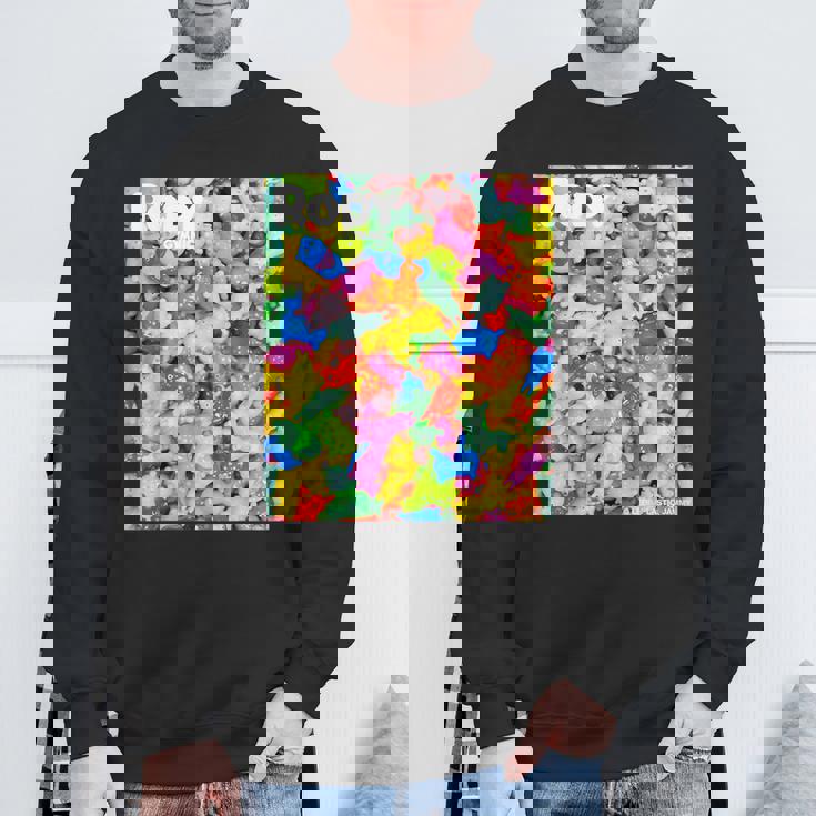 ロディ ロディがいっぱいフォトt スウェットシャツ 高齢者への贈り物