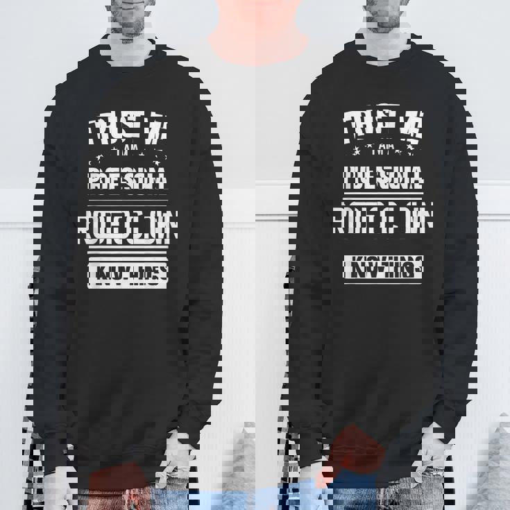 ロデオクラウンアイデアトラストプロフェッショナルロデオクラウン スウェットシャツ 高齢者への贈り物