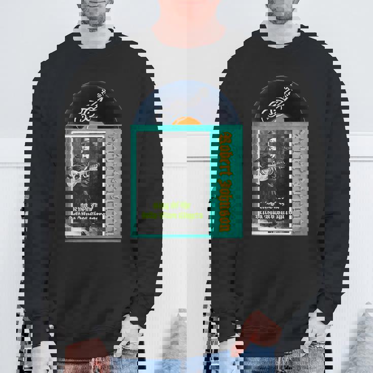 ロバートジョンソン_001 スウェットシャツ 高齢者への贈り物