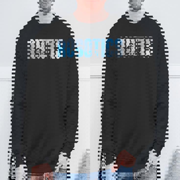 ロボット ロボティクス エンジニア ロボティクス スウェットシャツ 高齢者への贈り物