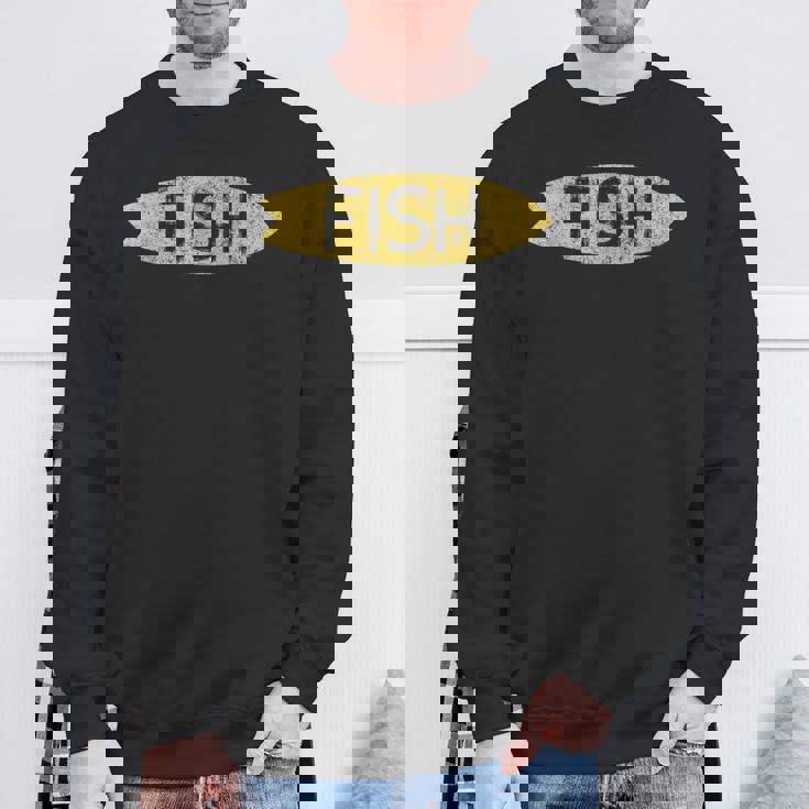 ロングボード サーフボード ヴィンテージ レトロ フィッシュタイプ スウェットシャツ 高齢者への贈り物