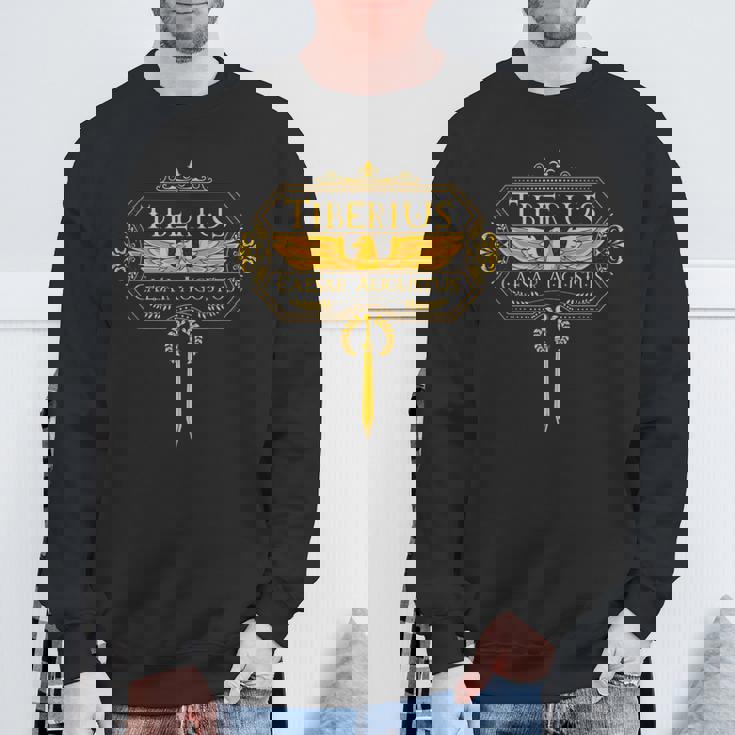 ローマ帝国の皇帝 ティベリウス スウェットシャツ 高齢者への贈り物