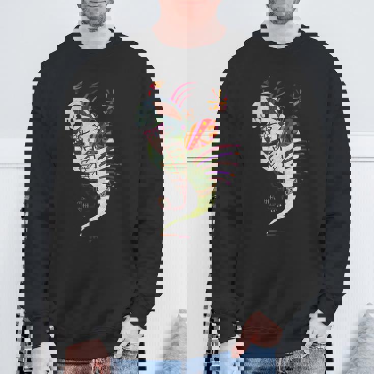 ワシリー・カンディンスキーによる白い幽霊のフィギュア1943 スウェットシャツ 高齢者への贈り物