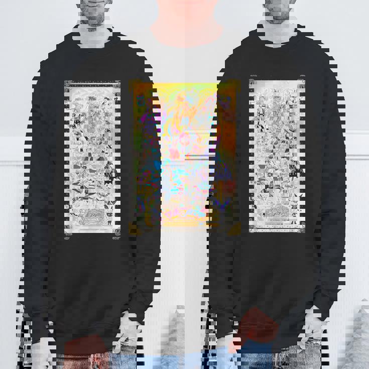 ワッチャプリマジ！ デザインb スウェットシャツ 高齢者への贈り物