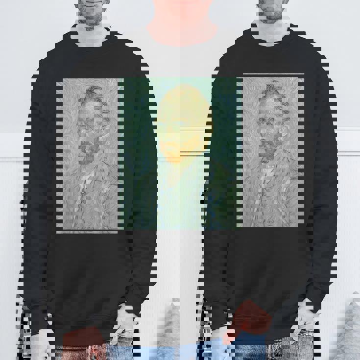 ヴァンゴッホ自画像＃4芸術家のための芸術 スウェットシャツ 高齢者への贈り物