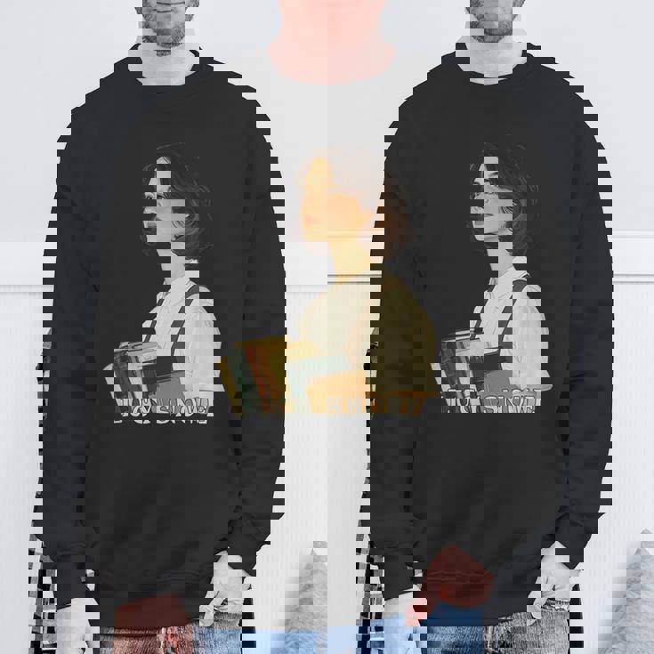 ヴィレット・シャーロット・ブロンテの古典心理小説 スウェットシャツ 高齢者への贈り物