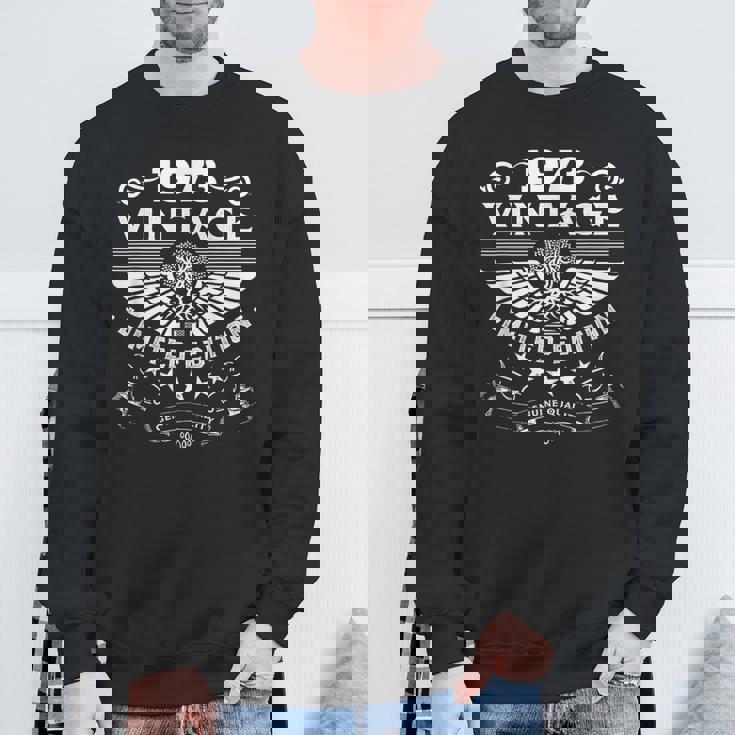 ヴィンテージ 1973 メンズ 限定版 Bday 1973 Birthday スウェットシャツ 高齢者への贈り物