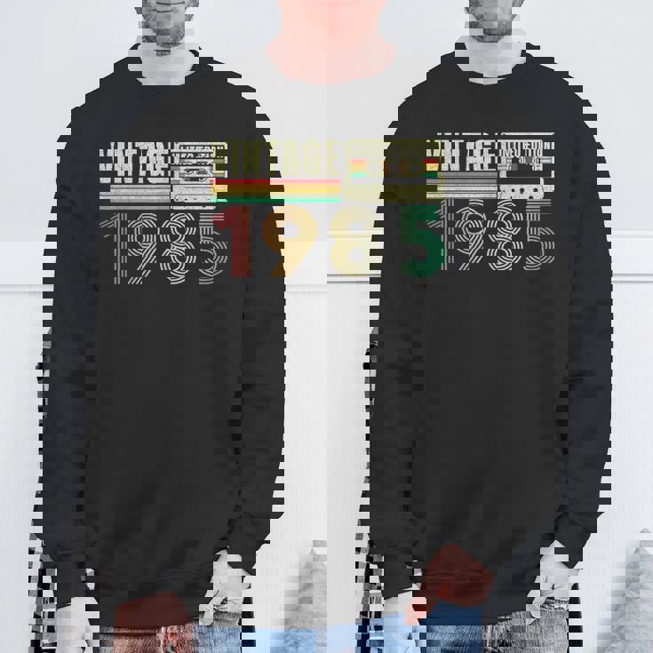 ヴィンテージ 1985 39歳の誕生日 39歳の誕生日プレゼント スウェットシャツ 高齢者への贈り物