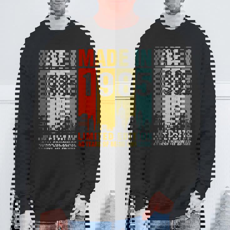 ヴィンテージ 1985 40 Years Of Being Awesome スウェットシャツ 高齢者への贈り物