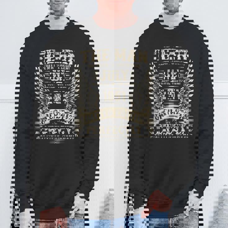 ヴィンテージ 74歳の男性向けギフト 1951年7月 74歳の誕生日 スウェットシャツ 高齢者への贈り物