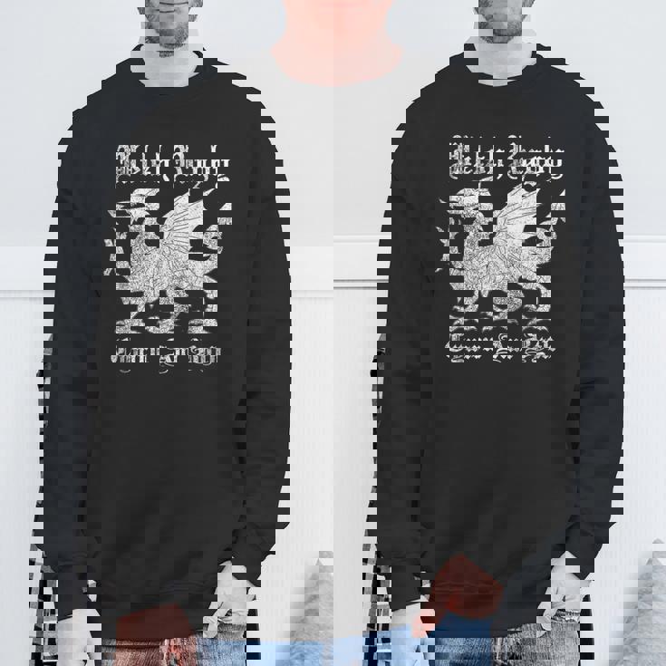 ヴィンテージ ウェールズ ラグビー シャツ ギフト スウェットシャツ 高齢者への贈り物