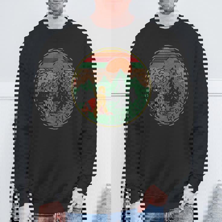 ヴィンテージ キャンプ I Hate People 面白いキャンプギフト スウェットシャツ 高齢者への贈り物