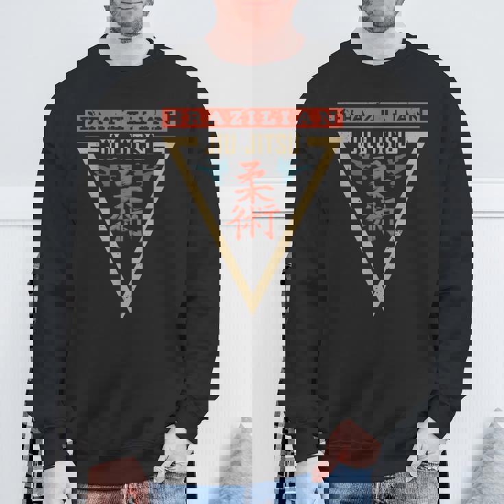 ヴィンテージ ブラジリアン柔術 スウェットシャツ 高齢者への贈り物