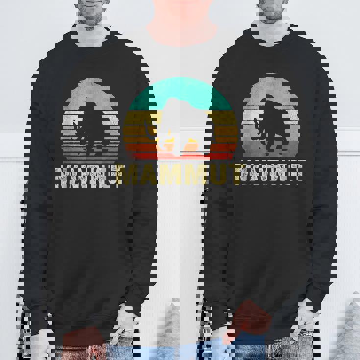 ヴィンテージ マムット サンセット レトロ スウェットシャツ 高齢者への贈り物