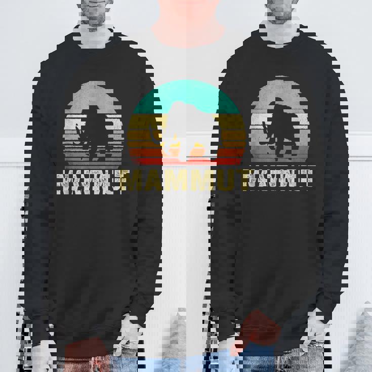 ヴィンテージ マムート サンセット レトロ スウェットシャツ 高齢者への贈り物