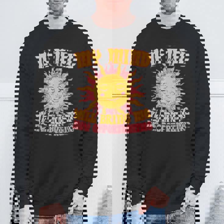 ヴィンテージ 太陽 天体 マニフェスト アトラクション 心の機会 スウェットシャツ 高齢者への贈り物