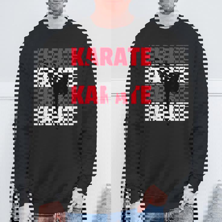 ヴィンテージ 空手 日本の格闘技 空手 スポーツ トレーニング スウェットシャツ 高齢者への贈り物