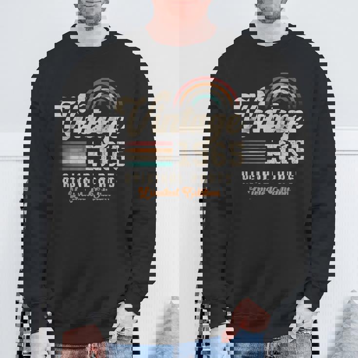 ヴィンテージ1965年、誕生年60年 レトロ スウェットシャツ 高齢者への贈り物