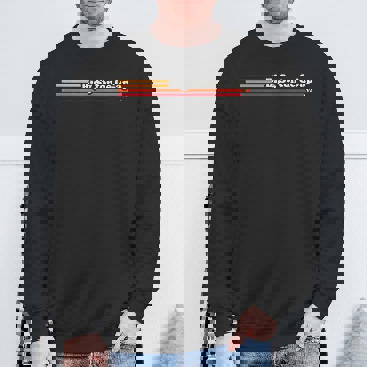 ヴィンテージ1980年代グラフィックスタイルビッグストーンギャップバージニア。 スウェットシャツ 高齢者への贈り物