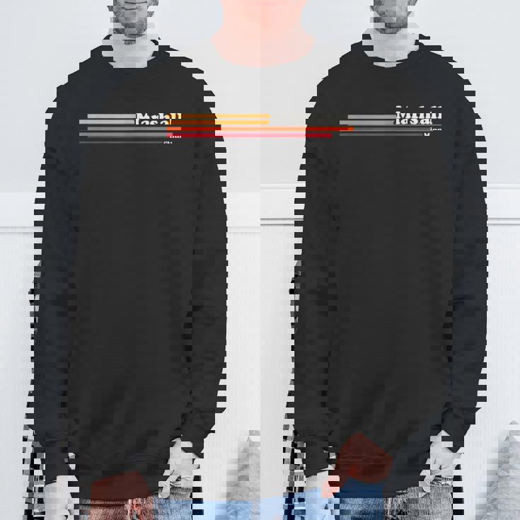 ヴィンテージ1980年代グラフィックスタイルマーシャルミネソタ州 スウェットシャツ 高齢者への贈り物