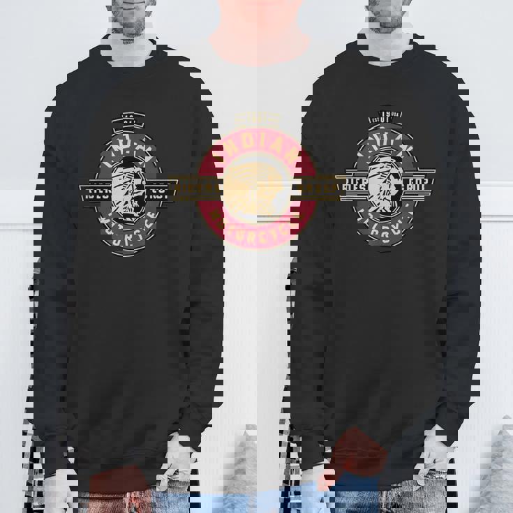 ヴィンテージインディアンライダーズグループ スウェットシャツ 高齢者への贈り物