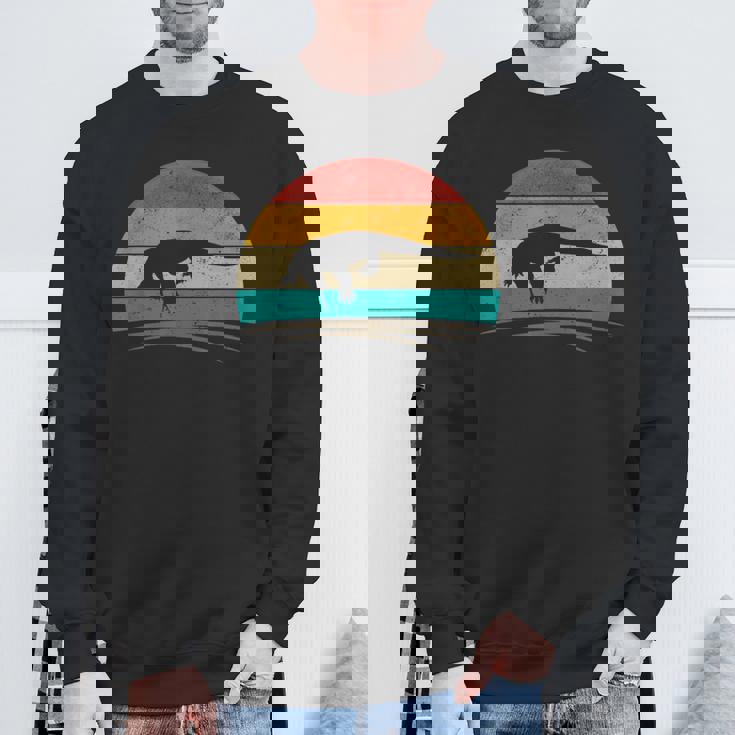 ヴィンテージコモドドラゴン レトロアンティーク調コモドドラゴン スウェットシャツ 高齢者への贈り物