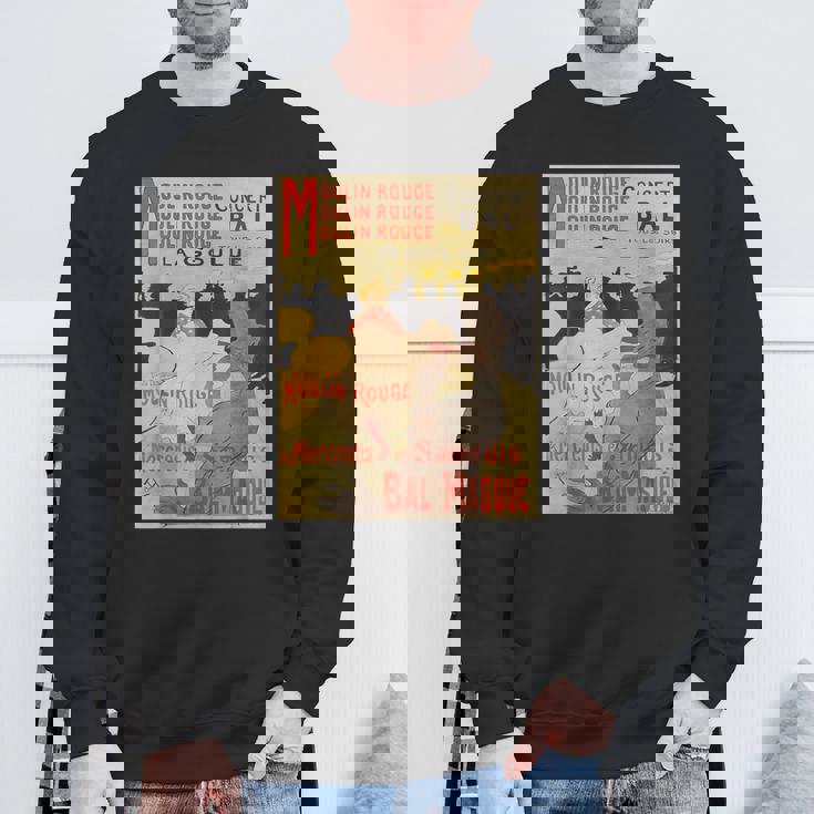 ヴィンテージポスター トゥールーズロートレック レトロtシャツ スウェットシャツ 高齢者への贈り物