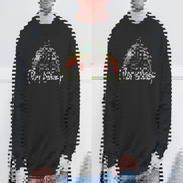 ヴィンテージモルトウイスキー愛好家 面白いモルトウイスキー スウェットシャツ 高齢者への贈り物