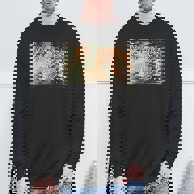 ヴィーナスの誕生 サンドロ・ボッティチェッリ 有名な絵画 スウェットシャツ 高齢者への贈り物