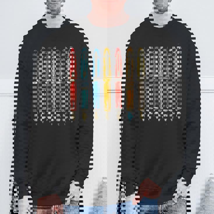 万年筆 熱狂的 コレクター愛好家 レトロ ヴィンテージ インク スウェットシャツ 高齢者への贈り物