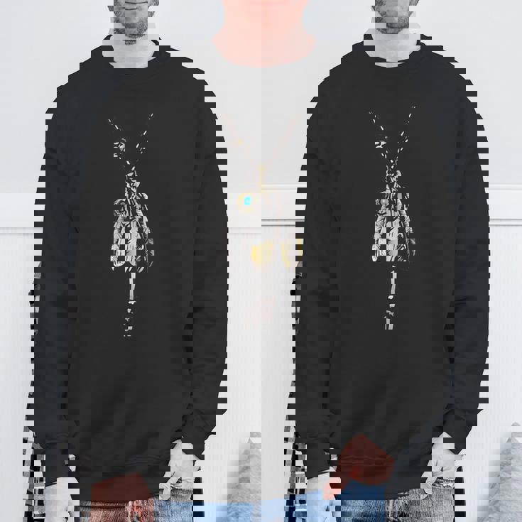 三連フェザー スウェットシャツ 高齢者への贈り物